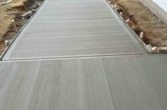 Κατασκευή χτενιστού σκυροδέματος σε ράμπα - GREECE CONCRETE